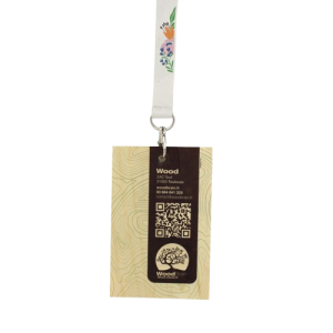 Badge en bois A6 – BABOI XL