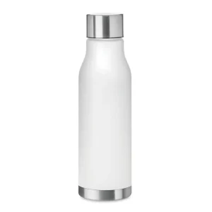 Bouteille en PET recyclé avec finition inox- 600ml – GLACIER RPET