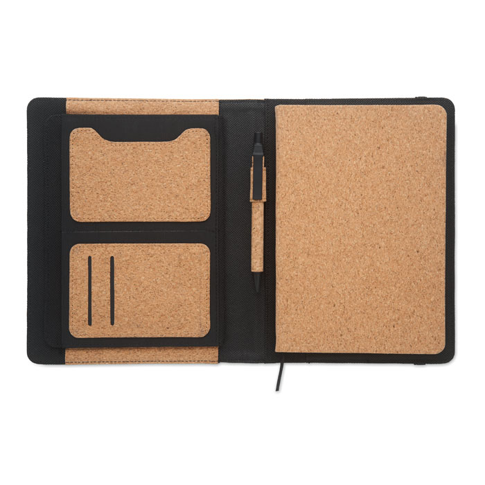 Conférencier A5 en liège avec stylo – fermeture élastique – ORIGIN – Image 8