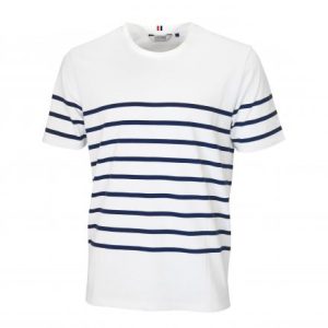 Marinière mixte manches courtes en coton bio – 230g – MARIN