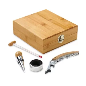 Set à vin en bambou – CARRE